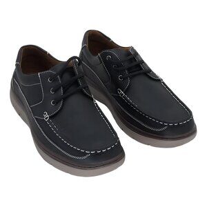 Aston Marc Men's Lace-Up Comfort Casual Shoe Black US 12M